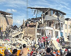 Earthquake damage in Pereira