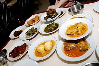 Padang dishes (Minangkabau cuisine)