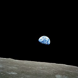 "NASA-Apollo8-Dec24-Earthrise.jpg", originally uploaded by User:Saperaud~commonswiki
