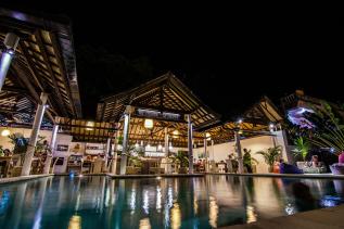 OK Divers Resort Pool Night
