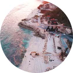 ungasan beach